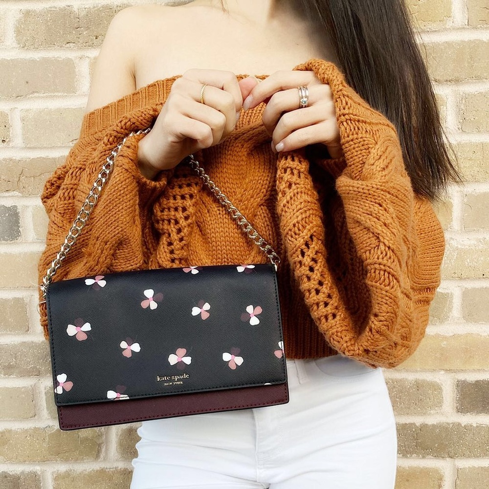 🌸Kate Spade Convertible Crossbody Flower💞 - Picture 2 of 8